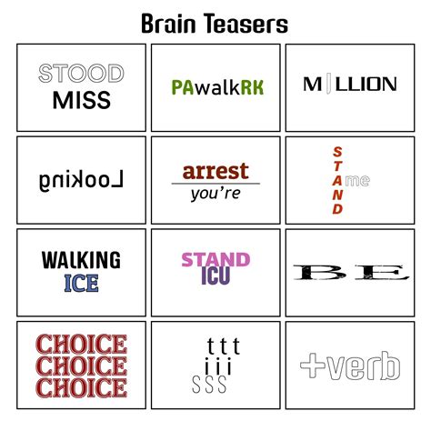 what is unusual about the following words|75 Brain Teasers for Kids and Adults (with Answers!) .
